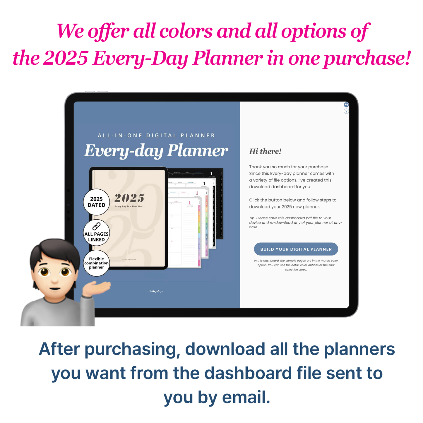 2025 Every-day Planner Bundle Pack