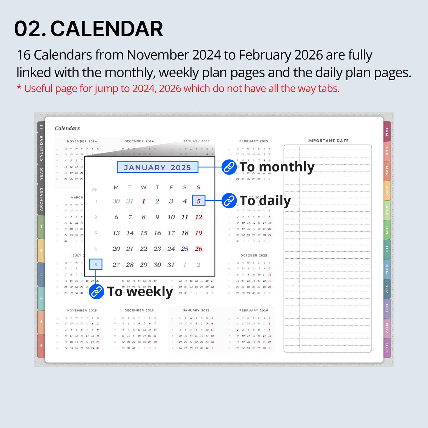 2025 Every-day Planner Bundle Pack