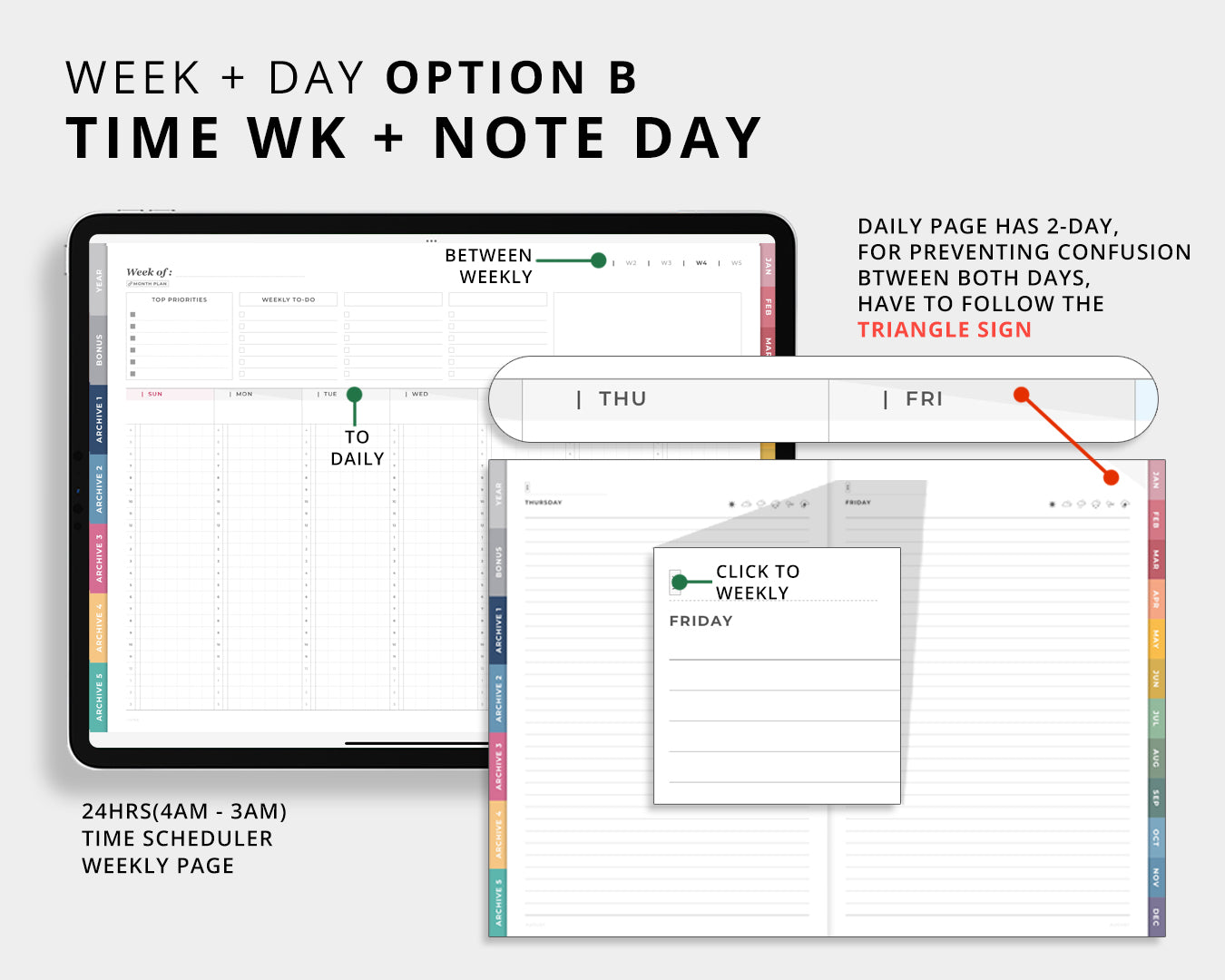 Undated Planner(All-in-One)