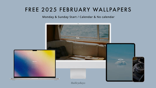 February 2025 Free Wallpapers