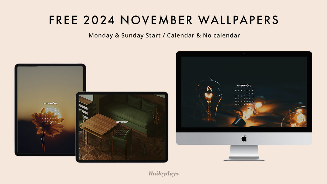 November 2024 Free Wallpapers