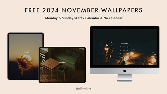 November 2024 Free Wallpapers