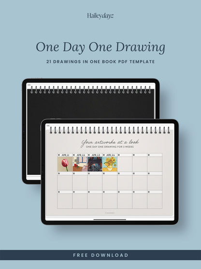 1 Day 1 Drawing Book