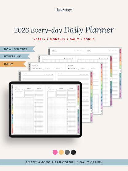 2026 Every-day Planner(Daily)