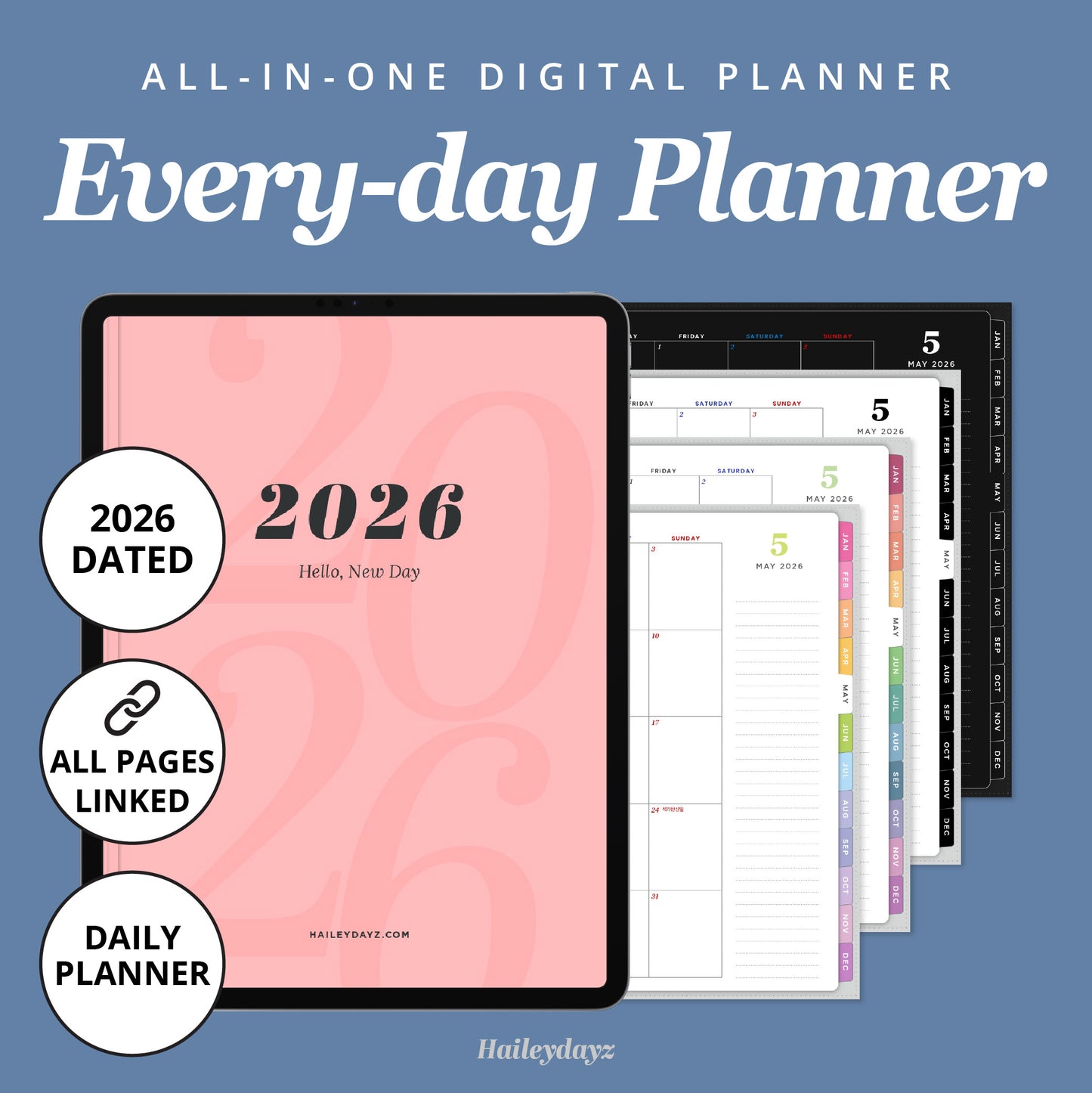 2026 Every-day Planner(Daily)