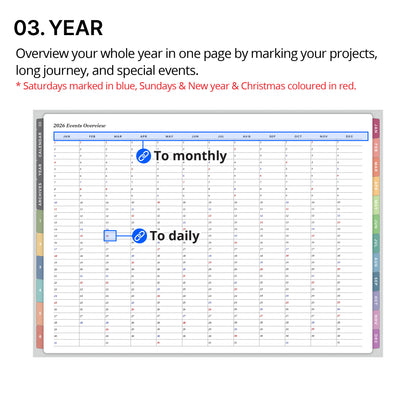 2026 Every-day Planner(Daily)