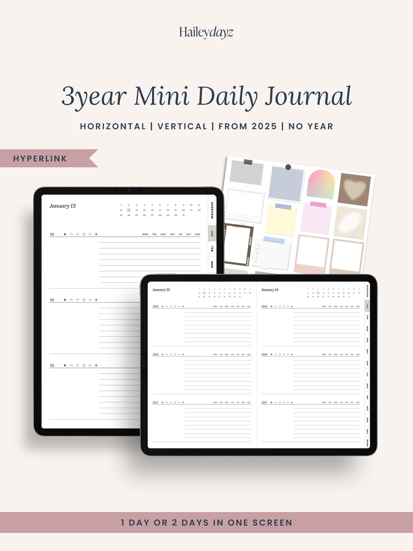 3year Mini Diary