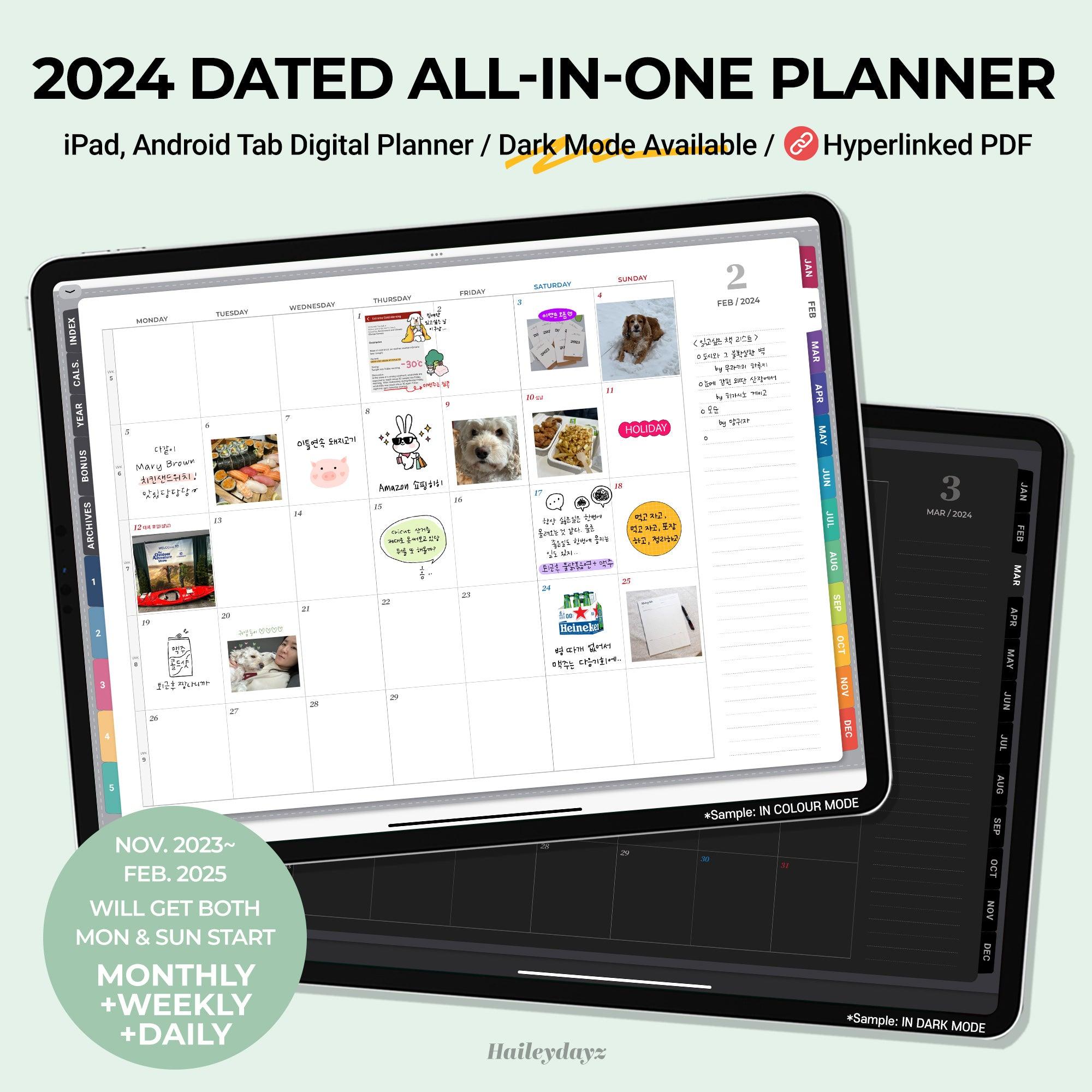 2024 Digital All In One Planner Haileydayz   ALL 2024 SHOP 1 