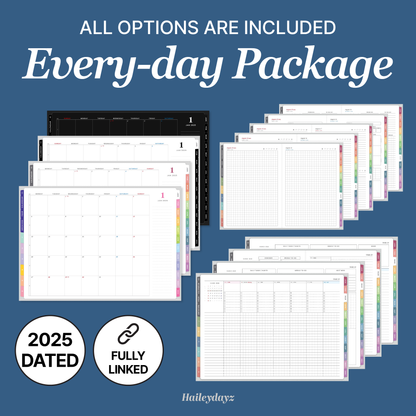 2025 Bundle Every-day Planner