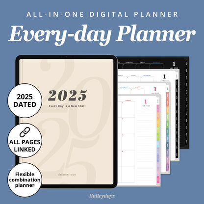 2025 Every-day Planner(All-in-One)