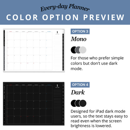 2025 Every-day Planner(All-in-One)