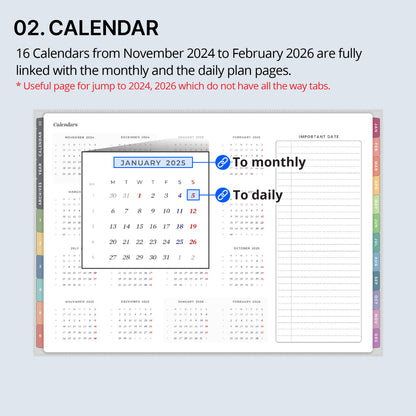 2025 Every-day Planner(Daily)