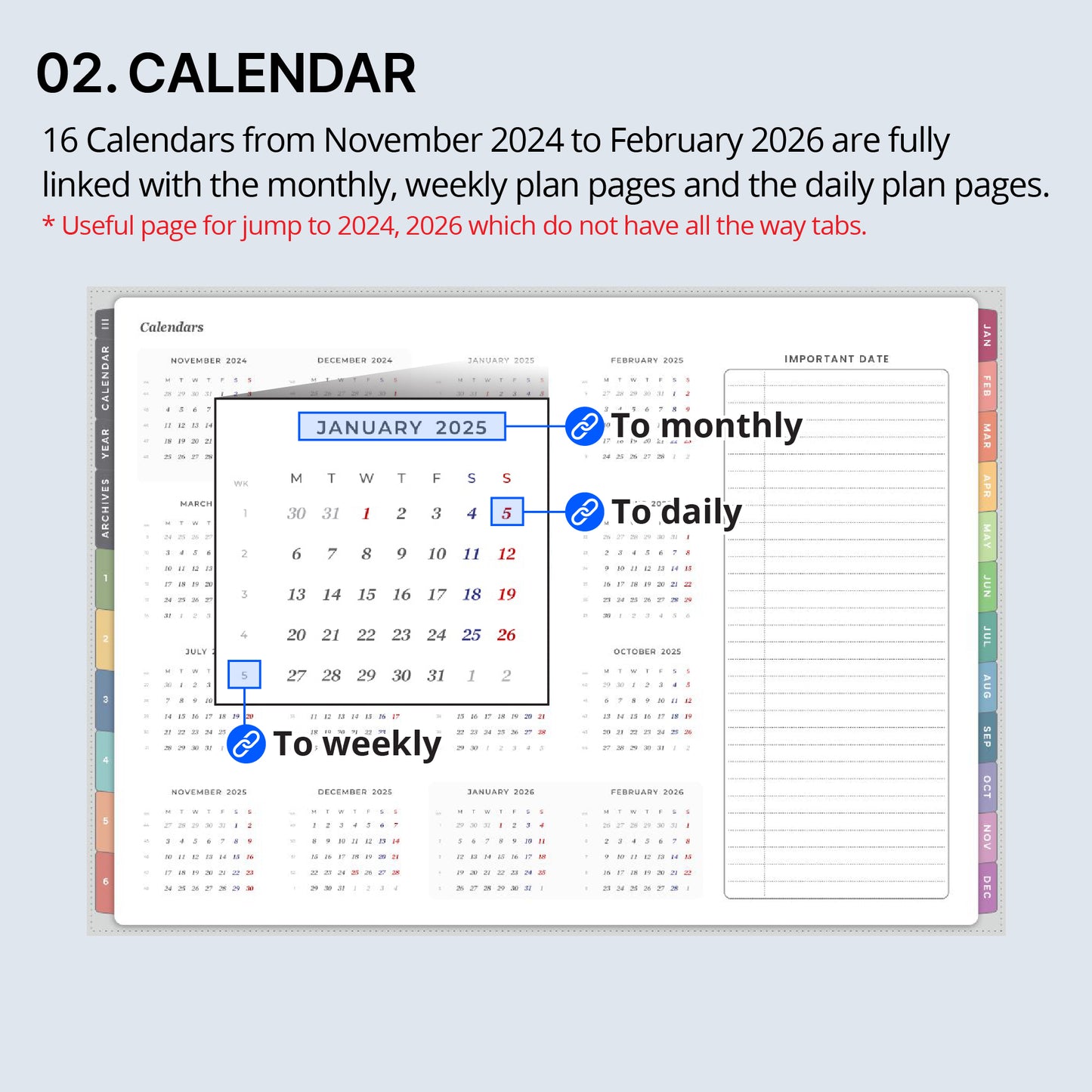 2025 Bundle Every-day Planner