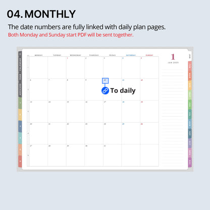 2025 Every-day Planner(Daily)