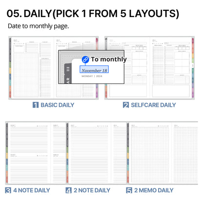 2025 Every-day Planner(Daily)