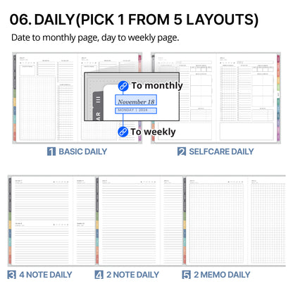 2025 Bundle Every-day Planner