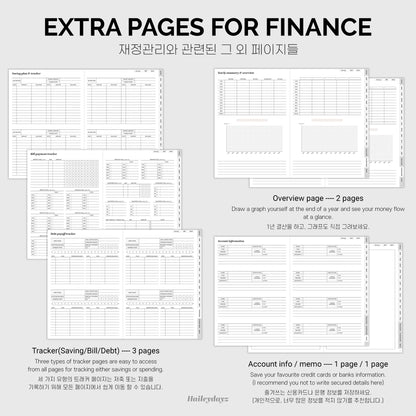 Undated Financial Planner